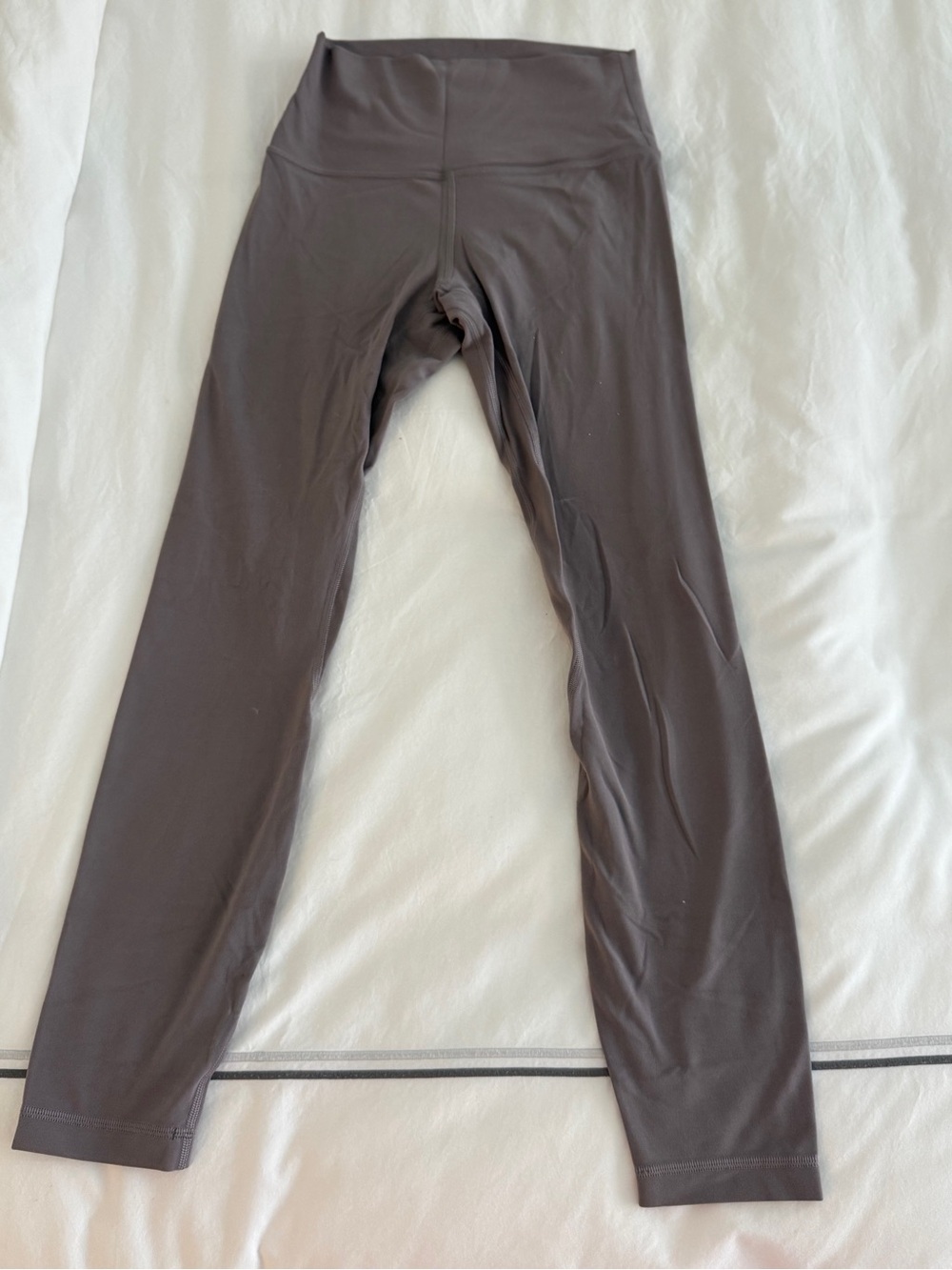 Lululemon High-Waist Stretch Leggings in Charcoal Sz 4